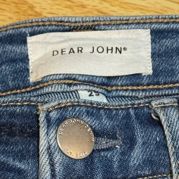 Dear John Flare Jeans in Classic Blue - Picture 2 of 6